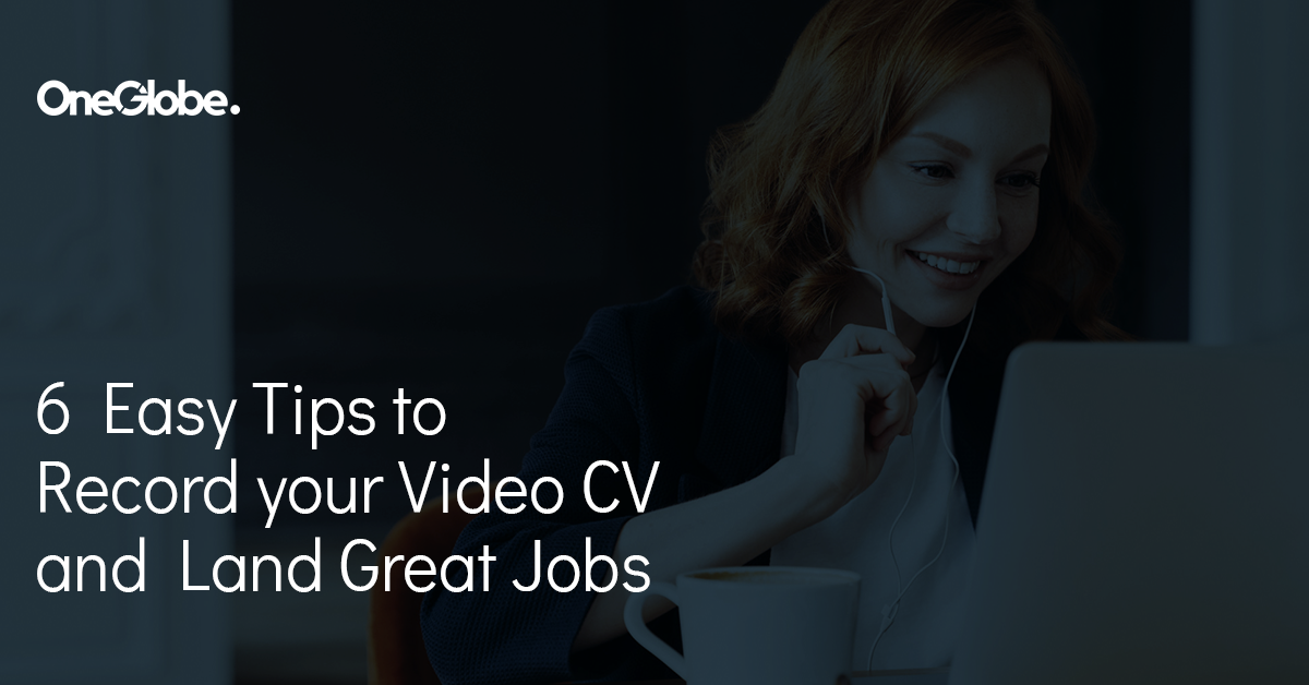 record your video cv